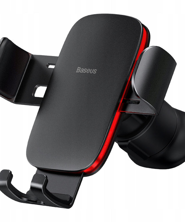 Gravitacinis automobilinis telefono laikiklis BASEUS ant ventiliacijos grotelių