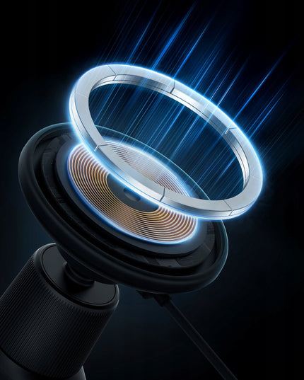 Automobilinis laikiklis greitas indukcinis įkroviklis BASEUS MagSafe, skirtas iPhone 15W