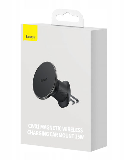 Automobilinis laikiklis greitas indukcinis įkroviklis BASEUS MagSafe, skirtas iPhone 15W