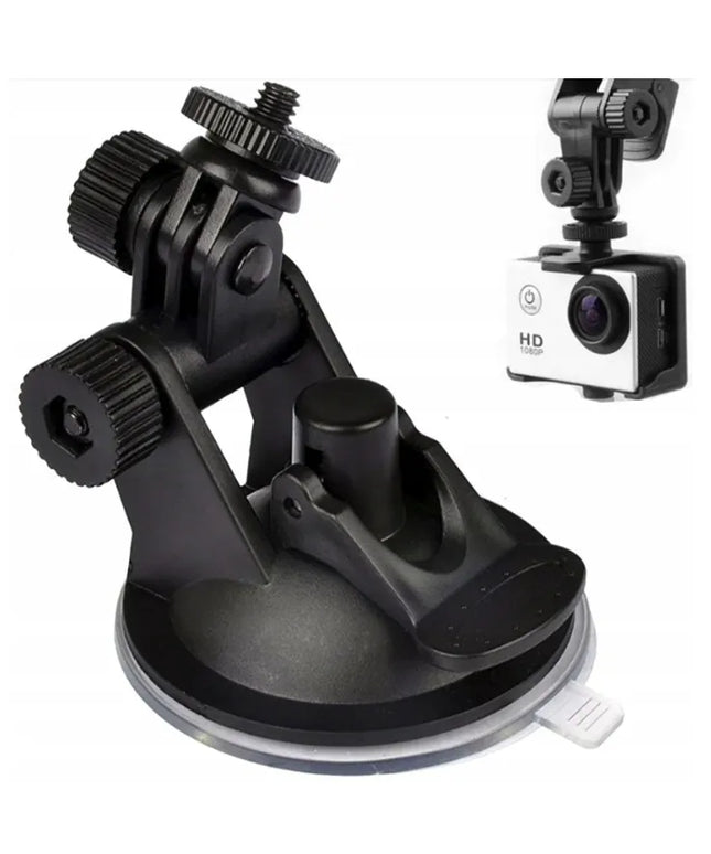 Sunnylife automobilinis kameros laikiklis ant stiklo GoPro DJI Osmo DVR, 1/4 colio sriegis
