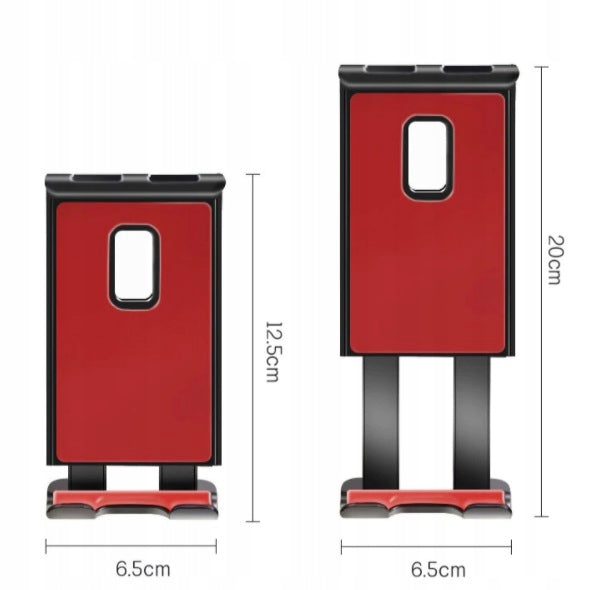 Automobilinis laikiklis planšetei 7-11 colių ant priekinio stiklo arba prietaisų skydelio