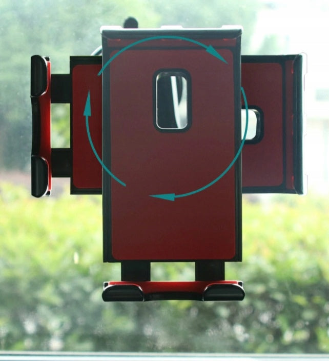 Automobilinis laikiklis planšetei 7-11 colių ant priekinio stiklo arba prietaisų skydelio