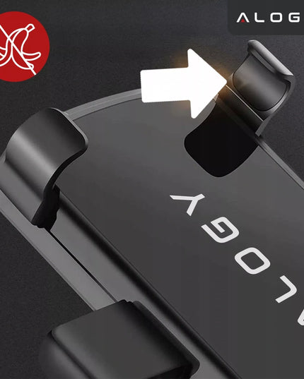 Automobilinis telefono laikiklis, tvirtinamas ant prietaisų skydelio, stogelio ar automobilio konsolės