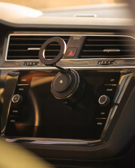 Automobilinis telefono laikiklis su siurbtuku, automatinis, skirtas „MagSafe“, montuojamas ant stiklo
