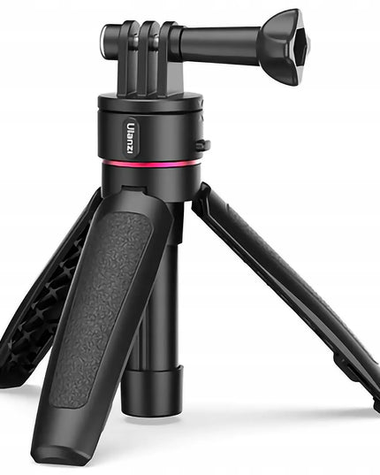 Ulanzi Go-Quick II mini trikojis ir asmenukių lazdelė 24 cm su GoPro Hero 13, 12, 11, 10, 9 adapteriu