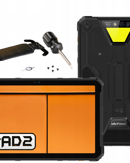 ULEFONE ARMOR PAD 2 SMARTusis planšetinis kompiuteris 4G 8/256GB 11" FHD+ 18600mAh IP68/69K