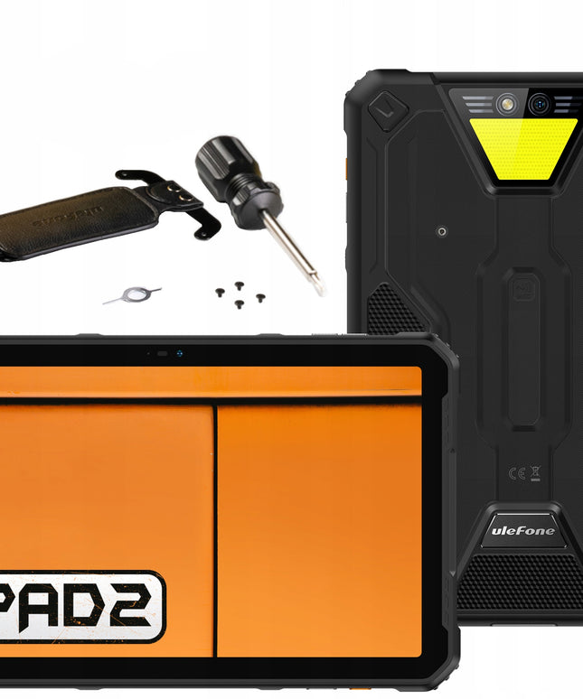 ULEFONE ARMOR PAD 2 SMARTusis planšetinis kompiuteris 4G 8/256GB 11" FHD+ 18600mAh IP68/69K