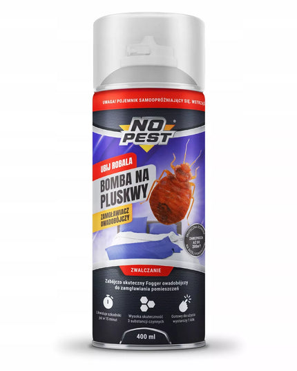 ULTRABAI STIPRUS AEROSOLINIS FOGGERIS NUO BLAKIŲ IR TARAKONŲ, 400ML, 2 VNT.