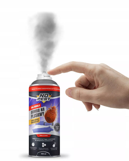 ULTRABAI STIPRUS AEROSOLINIS FOGGERIS NUO BLAKIŲ IR TARAKONŲ, 400ML, 2 VNT.