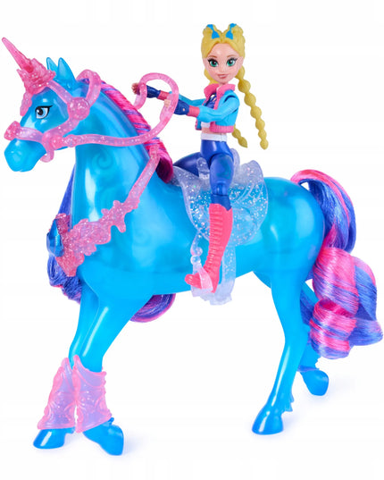 „Unicorn Academy“ vienaragių akademijos figūrėlių rinkinys „Isabel“ ir švytintis „River“