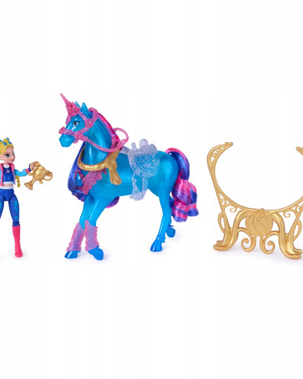 „Unicorn Academy“ vienaragių akademijos figūrėlių rinkinys „Isabel“ ir švytintis „River“