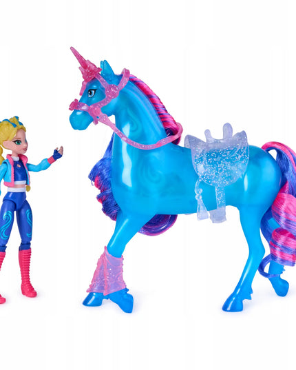 „Unicorn Academy“ vienaragių akademijos figūrėlių rinkinys „Isabel“ ir švytintis „River“