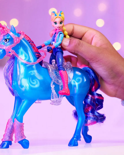 „Unicorn Academy“ vienaragių akademijos figūrėlių rinkinys „Isabel“ ir švytintis „River“