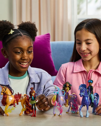 UNICORN ACADEMY Valentina ir Cinder figūrėlių rinkinys su aksesuaru