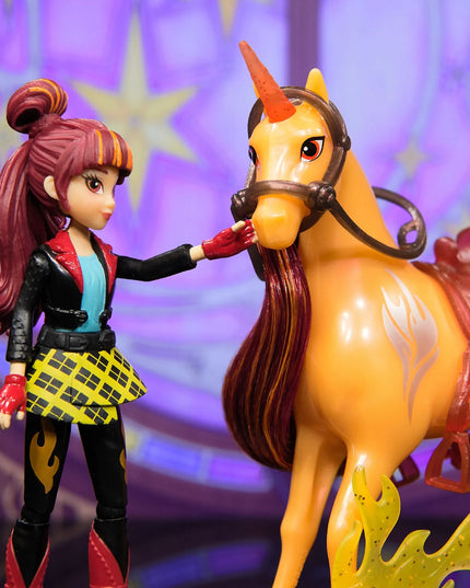 UNICORN ACADEMY Valentina ir Cinder figūrėlių rinkinys su aksesuaru