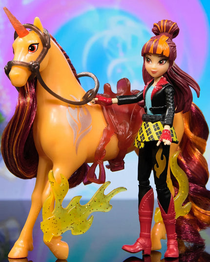 UNICORN ACADEMY Valentina ir Cinder figūrėlių rinkinys su aksesuaru