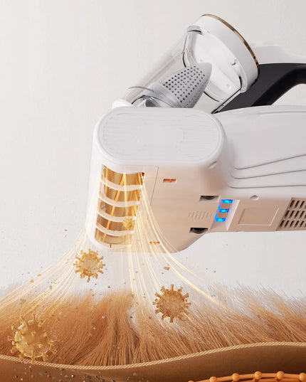 UWANT M600 čiužinių dulkių siurblys su UV funkcija, baltas