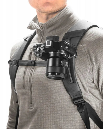 Peak Design Capture V3 laikiklis su plokštele – juodas