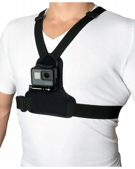 1One Chest Mount Anti-shake krūtinės diržų laikiklis sportinei kamerai GoPro HERO 13 12 11 10 9 8 7