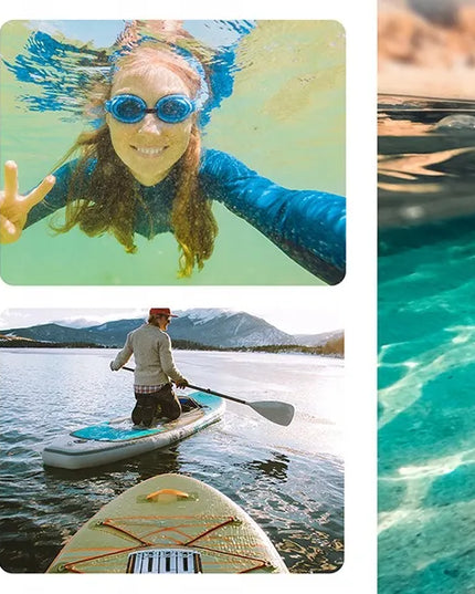 TELESIN plūdrus laikiklis su Bluetooth nuotolinio valdymo pulteliu GoPro kameroms