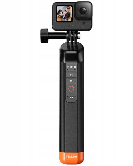 TELESIN plūdrus laikiklis su Bluetooth nuotolinio valdymo pulteliu GoPro kameroms