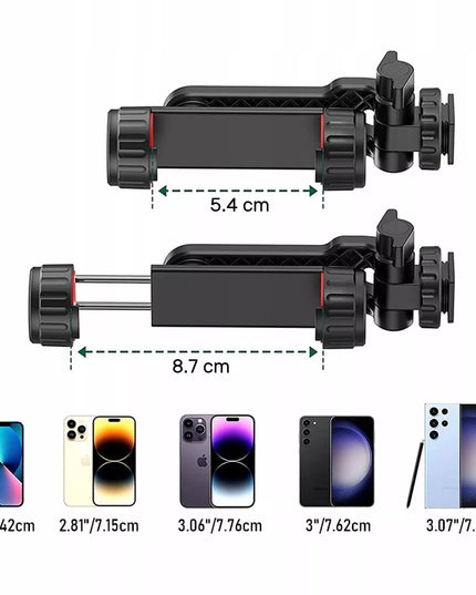 4kom trikojo adapteris telefonui, skirtas fotografavimui, su 1/4 colio sriegiu
