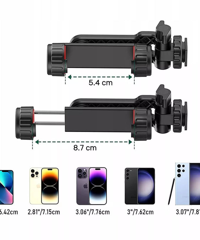 4kom trikojo adapteris telefonui, skirtas fotografavimui, su 1/4 colio sriegiu