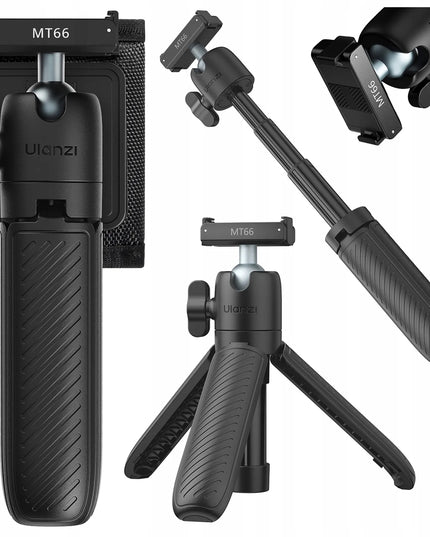 Kuprinės laikiklis ULANZI MT66, asmenukių lazda ir stalinis trikojis, skirtas DJI Action