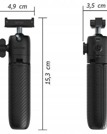 Kuprinės laikiklis ULANZI MT66, asmenukių lazda ir stalinis trikojis, skirtas DJI Action
