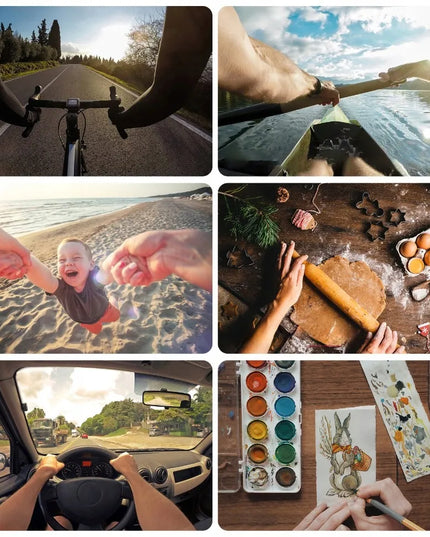 Ulanzi Go-Quick II magnetinis kaklo laikiklis GoPro tipo kamerai