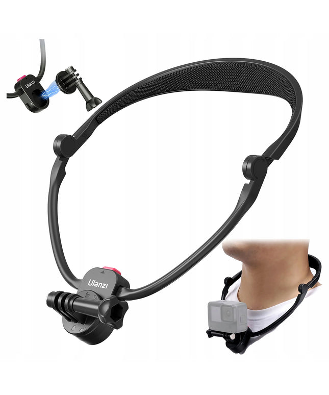 Ulanzi Go-Quick II magnetinis kaklo laikiklis GoPro tipo kamerai