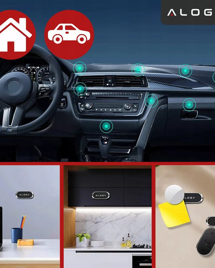 Alogy automobilinis telefono laikiklis magnetinis laikiklis prietaisų skydeliui