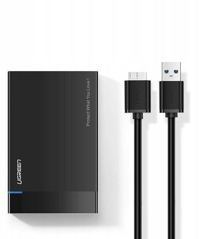 Ugreen Dėklas HDD SSD, Korpusas SATA 2,5'' USB 3.2 Gen 1