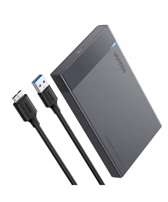 Ugreen Dėklas HDD SSD, Korpusas SATA 2,5'' USB 3.2 Gen 1