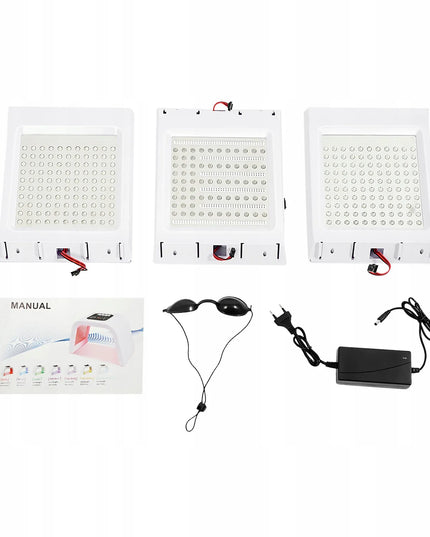 LED kosmetikos prietaisas veido odos priežiūrai, 7 spalvų
