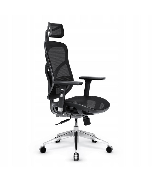 Ergonominė biuro kėdė Diablo V-Basic, sukamoji, Premium, juoda