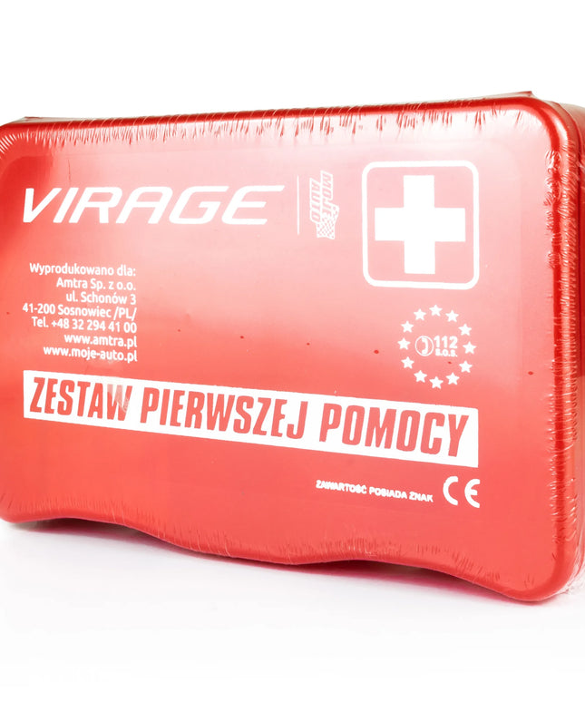 VIRAGE maža automobilinė pirmosios pagalbos vaistinėlė dėžutėje