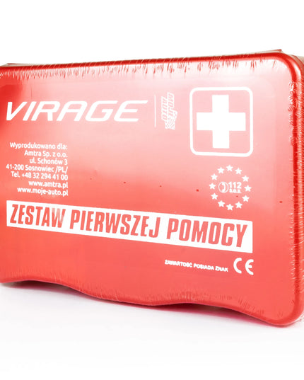 VIRAGE maža automobilinė pirmosios pagalbos vaistinėlė dėžutėje
