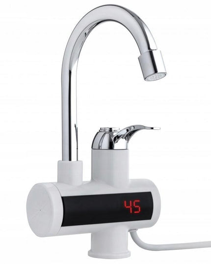 Elektrinis vandens šildytuvas, maišytuvas su LCD ekranu