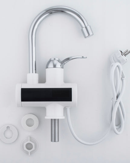 Elektrinis vandens šildytuvas, maišytuvas su LCD ekranu