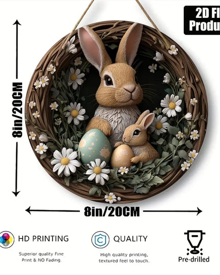 Velykų Kiškio Žavesys – Bohemiškas Sienos Vainikas, Dekoracija