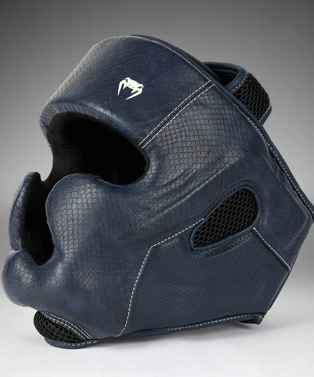 Venum apsauginis bokso šalmas Impact Evo Scales Midnight Blue, universalus