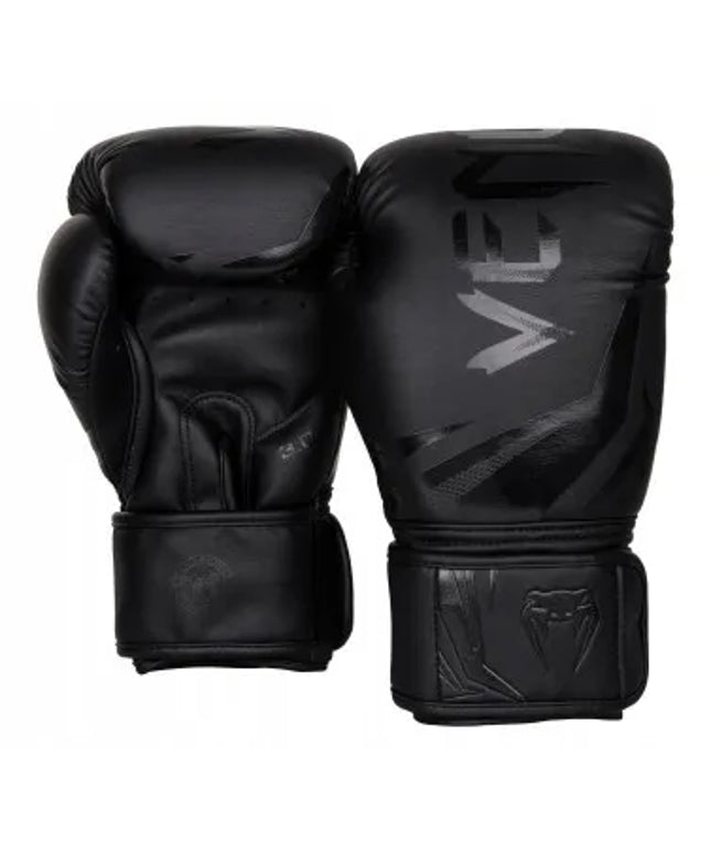 Bokso pirštinės Venum Challenger 3.0 Black/Black 12OZ