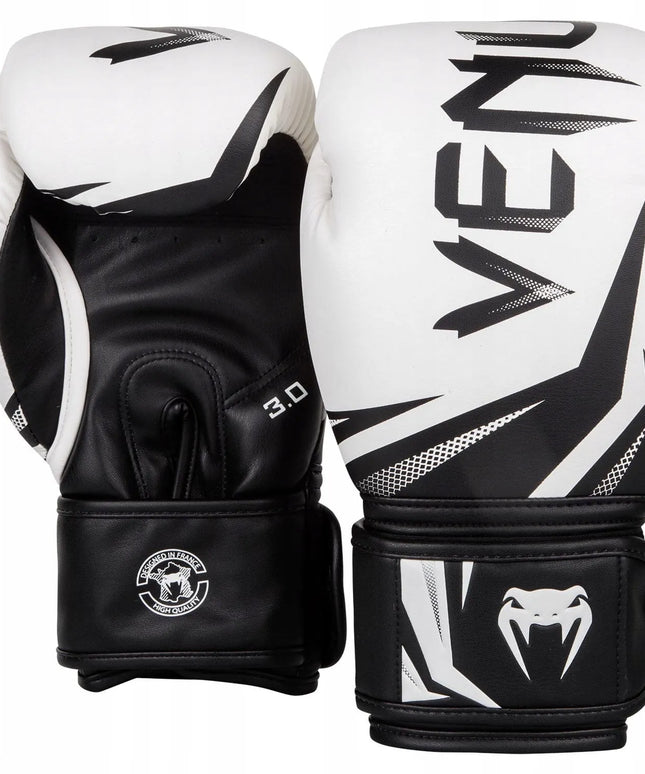 Venum Challenger 3.0 bokso pirštinės, baltos, 12 oz