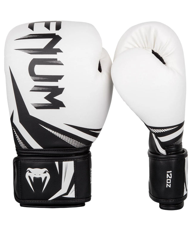Venum Challenger 3.0 bokso pirštinės, baltos, 12 oz