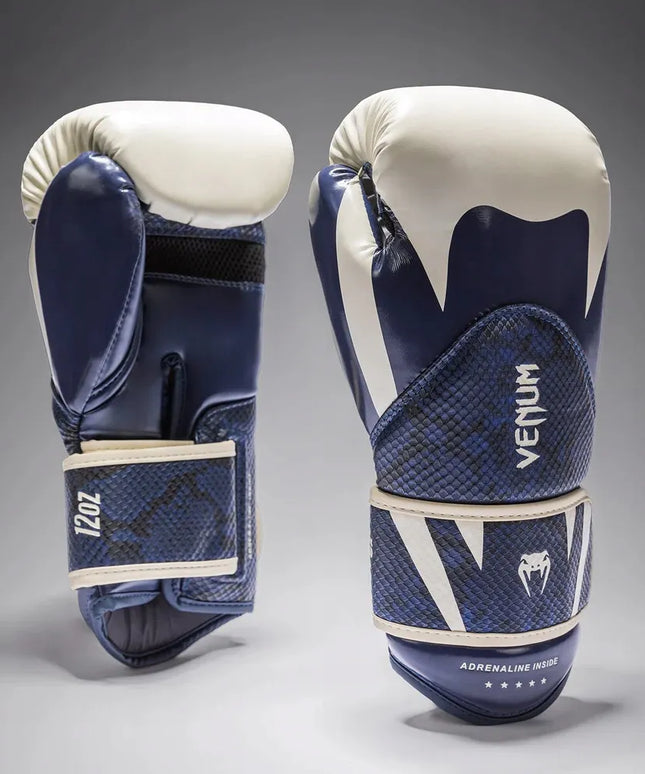 Venum bokso pirštinės Challenger 4.0 Scales Midnight Blue 14OZ