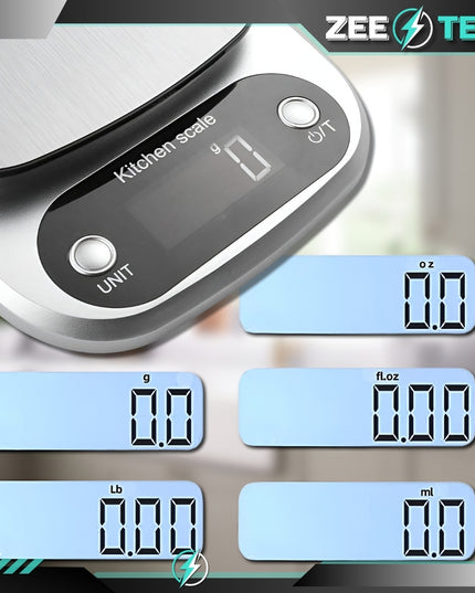 ELEKTRONINĖ VIRTUVINĖ SVARSTYKLĖS TIKSLIOS 1 g | 5 kg JUVELYRINĖS + BATERIJOS