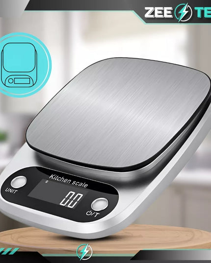 ELEKTRONINĖ VIRTUVINĖ SVARSTYKLĖS TIKSLIOS 1 g | 5 kg JUVELYRINĖS + BATERIJOS