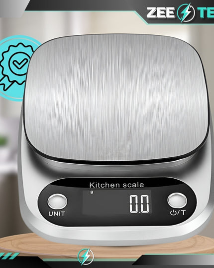 ELEKTRONINĖ VIRTUVINĖ SVARSTYKLĖS TIKSLIOS 1 g | 5 kg JUVELYRINĖS + BATERIJOS