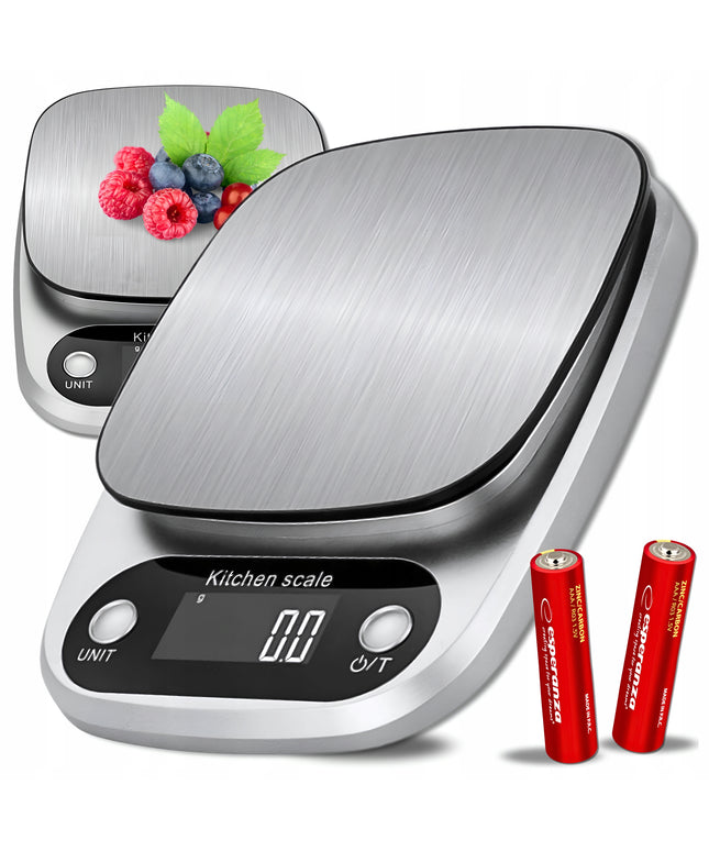 ELEKTRONINĖ VIRTUVINĖ SVARSTYKLĖS TIKSLIOS 1 g | 5 kg JUVELYRINĖS + BATERIJOS